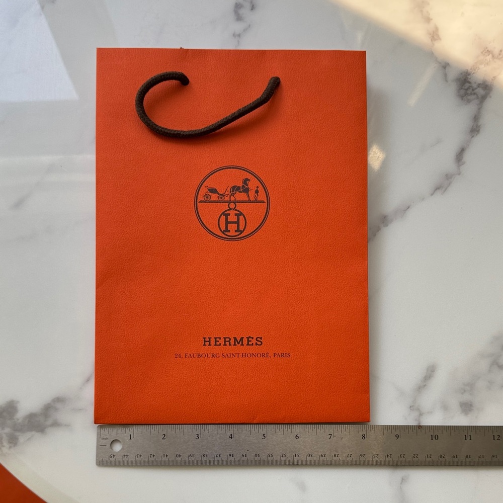 Hermes authentic Orange Luxury Bag